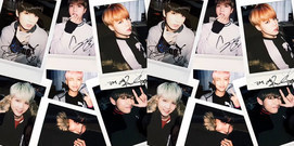 V(防弹少年团),田柾国(防弹少年团),防弹少年团 - PUMA BLAZE更新IG:获得BTS拍立得