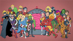 音乐短片 - 4分钟看完<美国队长:内战>