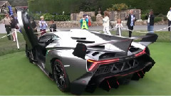 音乐短片 - 兰博基尼Veneno声音!启动 驱动的道路上!