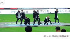 iKON - 上海中韩明星慈善赛 饭拍版 16/01/10