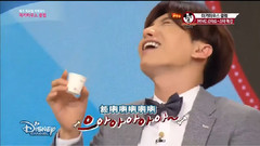 利特(Super Junior),允儿(少女时代),韩国综艺,少女时代,SM Town - Mickey Mouse Club 利特表演苦茶CF林允儿喊NG 中文字幕