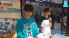 崔荣宰(GOT7),JB(GOT7),GOT7 - GOT7又在POP UP STORE出现了