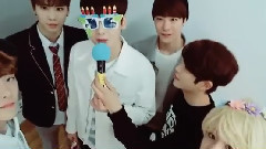 Astro(韩国) - Vapp直播 车银优庆生 生日粗卡