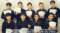 EXO - Special Message From EXO For S.M.C&C GLOBAL