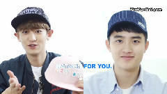 朴灿烈(EXO),都暻秀(EXO),EXO - HAT'S ON 采访影像