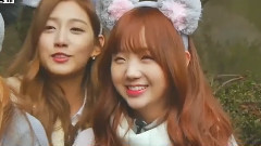 Lovelyz - 第一次一起坐的游乐设施! 就算吹风也漂亮~