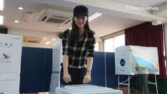 徐贤(少女时代),少女时代-TTS,少女时代 - 参加国会议员选举投票