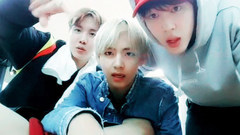 V(防弹少年团),JIMIN(防弹少年团),J-HOPE(防弹少年团) - Vapp直播 Hope on the street特邀嘉宾金泰亨&朴智旻