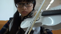 音乐短片 - 第三号小步舞曲小提琴