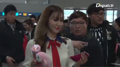 孝渊(少女时代),Sunny(少女时代),允儿(少女时代),Yuri(少女时代),少女时代 - Dispatch仁川机场出境 少女时代Cut