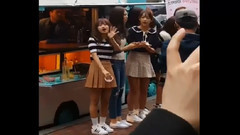 金世正(gugudan),金度延(Weki Meki),姜美娜(I.O.I),磪有情,俞延静 - I.O.I 上岩咖啡分享活动