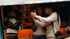 金世正(gugudan),俞延静,姜美娜(I.O.I),金度延(Weki Meki),磪有情 - I.O.I 上岩咖啡分享活动 Part.2 饭拍版 16/04/16