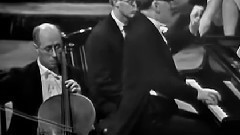 音乐短片 - 贝多芬第四大提琴奏鸣曲(No.4 Op.102.1)罗斯特罗波维奇大提琴 李赫特钢琴