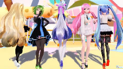 VOCALOID家族 - v家族美腿战队,腿控福利