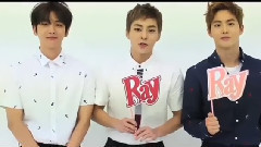 EXO - RAY杂志官网更新EXO相关视频一则