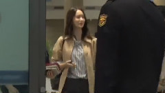 允儿(少女时代),少女时代 - 允儿Incheon Airport from China