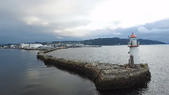 音乐短片 - 挪威特隆赫姆空中之旅