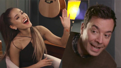Ariana Grande - Lip Sync Conversation with Jimmy Fallon