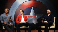 Chris Evans,Sebastian Stan,Anthony Mackie,Joe Russo - <美国队长3>视频专访片段