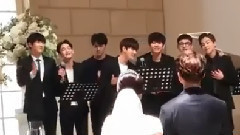 EXO,EXO-K,EXO-M - 经纪人婚礼 EXO唱祝歌 INS视频一则