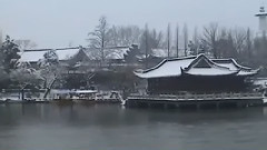 音乐短片,风景 - 扬州风光 雪景
