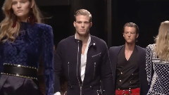Fashion Show - At H&M BALMAIN x 2015 Autumnwinter Fashion Show