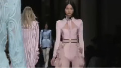 音乐短片 - Balmain Paris fashion week 2016 qiu dong
