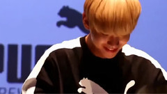 V(防弹少年团),JIMIN(防弹少年团),防弹少年团 - Puma更新:当成员们面对激动流泪粉丝时的表现