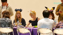Sana(Twice),Momo(Twice),Mina(Twice),志效(Twice) - 板桥签售会 调皮捣蛋的兔瓦斯