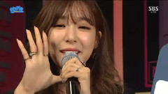 Rap Monster(防弹少年团),JIN(防弹少年团),Tiffany(少女时代),少女时代-TTS,防弹少年团 - SBS人气歌谣 黄美英回归采访Cut