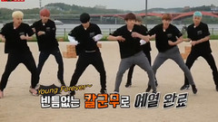 V(防弹少年团),田柾国(防弹少年团),防弹少年团 - Running Man 300期特辑 斗舞cut