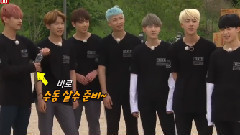 V(防弹少年团),田柾国(防弹少年团),防弹少年团 - Running Man 300期特辑 惩罚捐赠200箱方便面Cut