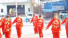 舞蹈视频 - 红红的中国 广场舞版