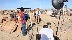 音乐短片 - Fashion Photo Shoot with Model