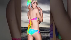 音乐短片 - High Fashion Swimwear Photo Shoot on the Beach