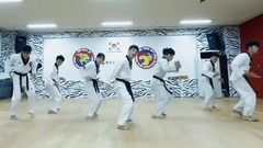 舞蹈视频 - K-Tigers更新:BTS< FIRE >跆拳道版 防弹少年团