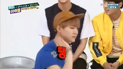 SUGA(防弹少年团),V(防弹少年团),韩国综艺,防弹少年团 - 金泰亨和闵玧其的性感舞蹈比拼