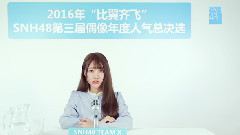 SNH48 - SNH48第三届偶像人气年度总决选拉票宣言