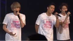 w-inds. - 熊本地震復興支援live大合唱部分(夜场)