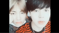 V(防弹少年团),JIMIN(防弹少年团) - 朴智旻更新推特:2合一金泰亨去去就回啊再见
