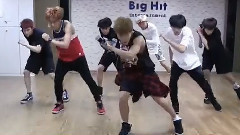 防弹少年团,V(防弹少年团),田柾国(防弹少年团),JIMIN(防弹少年团),Rap Monster(防弹少年团) - Danger 练习室-1.5加速版