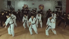 防弹少年团 - K-Tigers TV更新:跳防弹少年团Fire跆拳道版