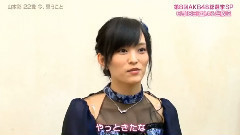 AKB48,NMB48 - 山本彩 22歳 今,思うこと @ 第8回AKB48総選挙直前SP