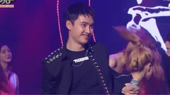 EXO,EXO-K,EXO-M - KBS音乐银行 待机室采访 一位受赏 安可舞台