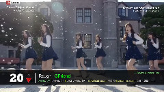 Lovelyz,Gummy,郑恩地(Apink),Seventeen,Davichi - Gaon音源销量排行 Top20