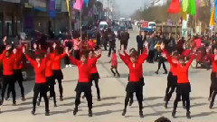 舞蹈视频 - 顺头村广场舞 最炫民族风