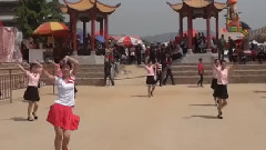 舞蹈视频 - 刘湛村广场舞-送你一首吉祥的歌