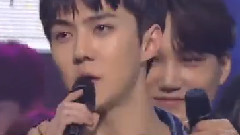 EXO - SBS 人气歌谣 EXO 一位受赏CUT