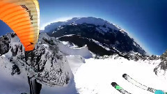 音乐短片 - 极限运动 降落伞滑雪