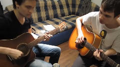 音乐短片 - Guitar duet rock pieces We will rock you rise up and hi